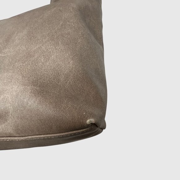 Calvin Klein Kylee Tote In Fawn Faux Leather Hobo Shoulder Bag - Picture 10 of 11